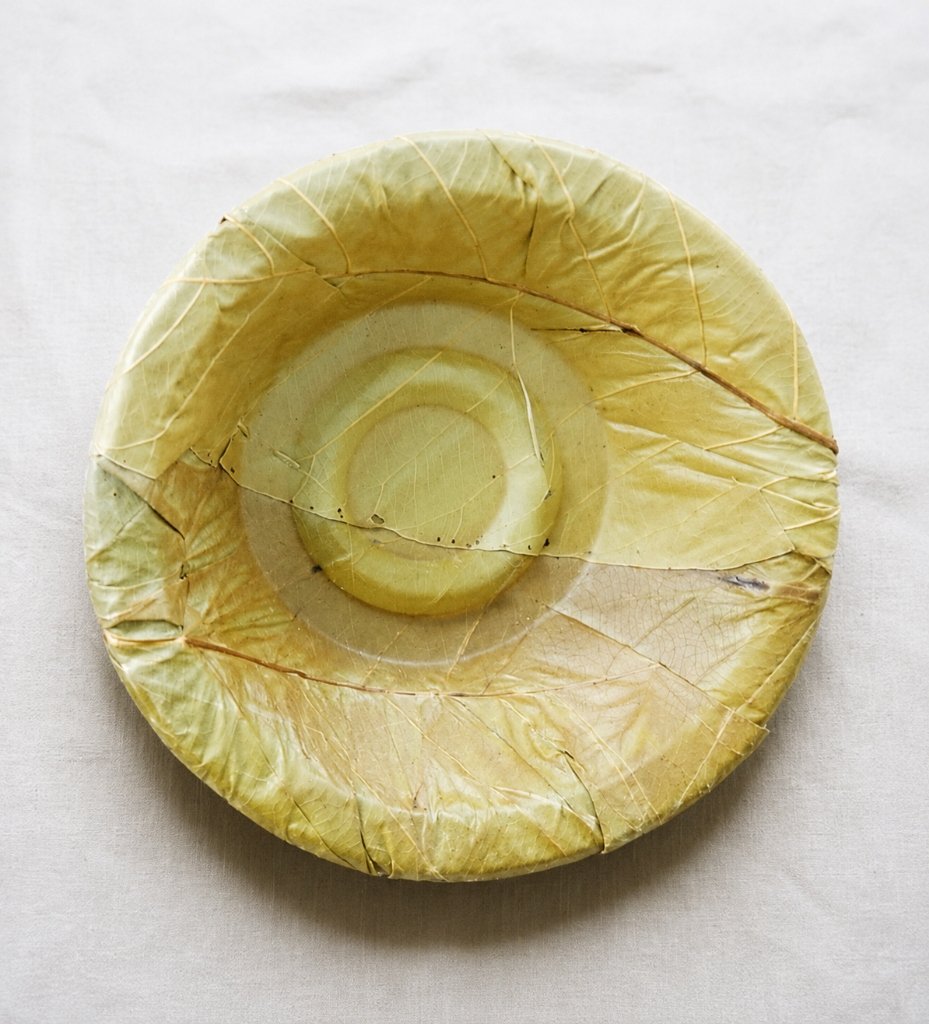 5 inch Natural Leaf Bowl